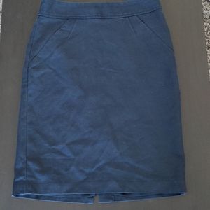 Banana Republic - Navy Blue Pencil Skirt